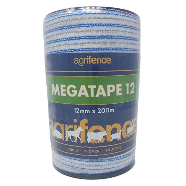 Agrifence Megatape 12mm X 200m